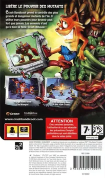 Crash - Mind over Mutant (EU) box cover back